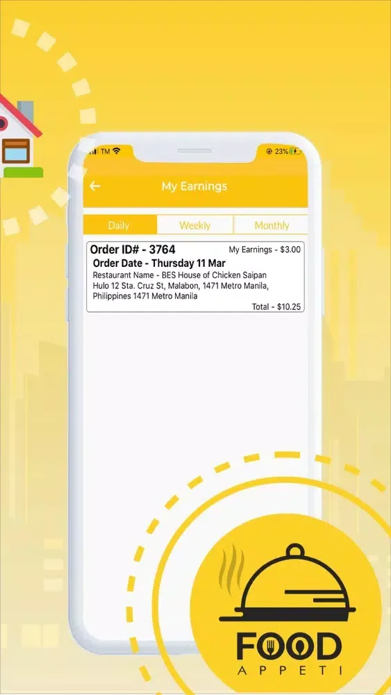 Food Appeti Driver US Screenshots