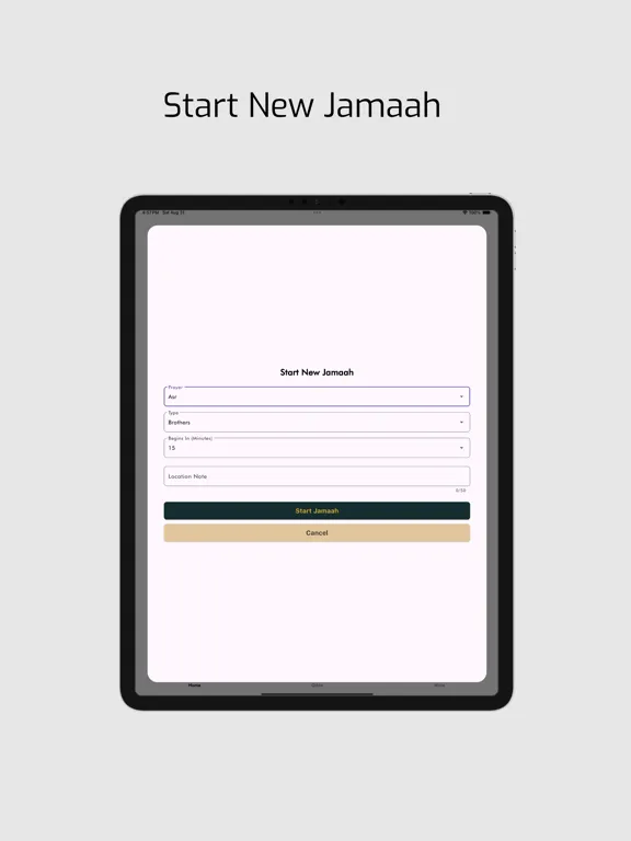 Jamaah iPad  Ekran Görüntüleri