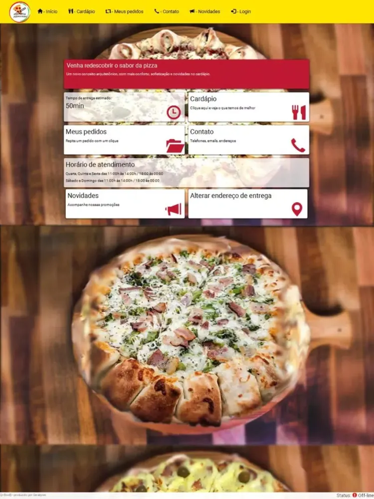 DollaBela Pizza & Sushi iPad  Screenshots