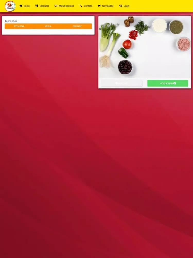 DollaBela Pizza & Sushi iPad  Screenshots