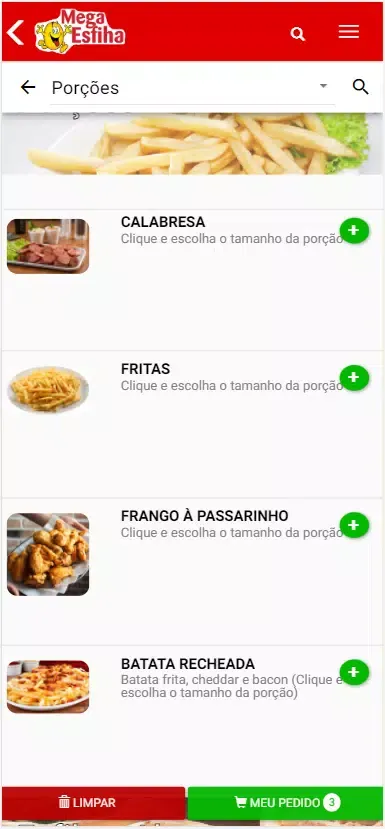 Screenshot di Mega Esfiha Mikail