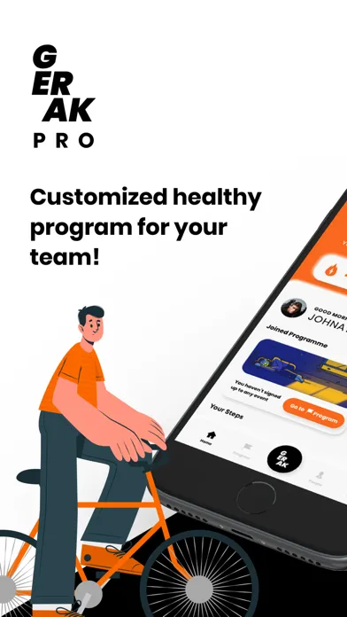 GERAK PRO - Corporate Wellness Screenshots