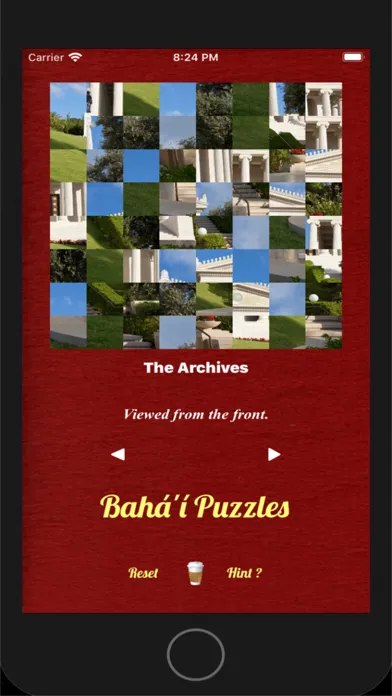 Bahá'í Puzzle Screenshots