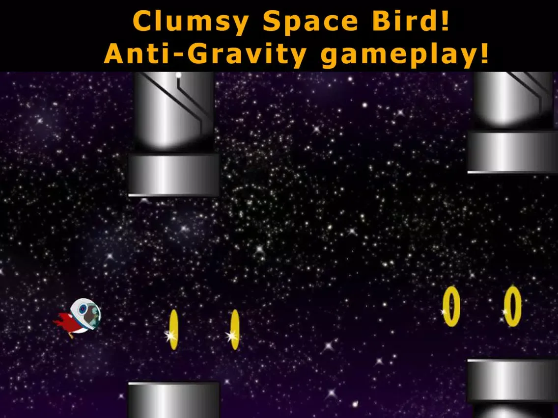 Clumsy Bird iPad  स्क्रीनशॉट
