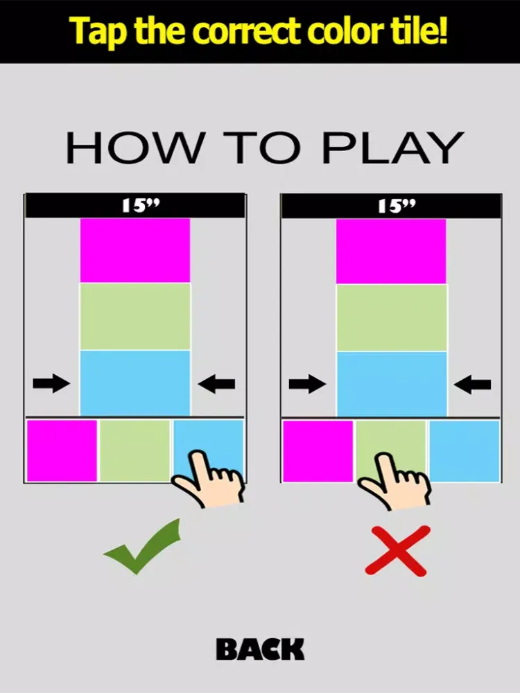 Color Tiles - Don't tap the wrong color tiles iPad  স্ক্রিনশট