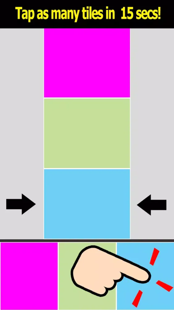 Color Tiles - Don't tap the wrong color tiles স্ক্রিনশট