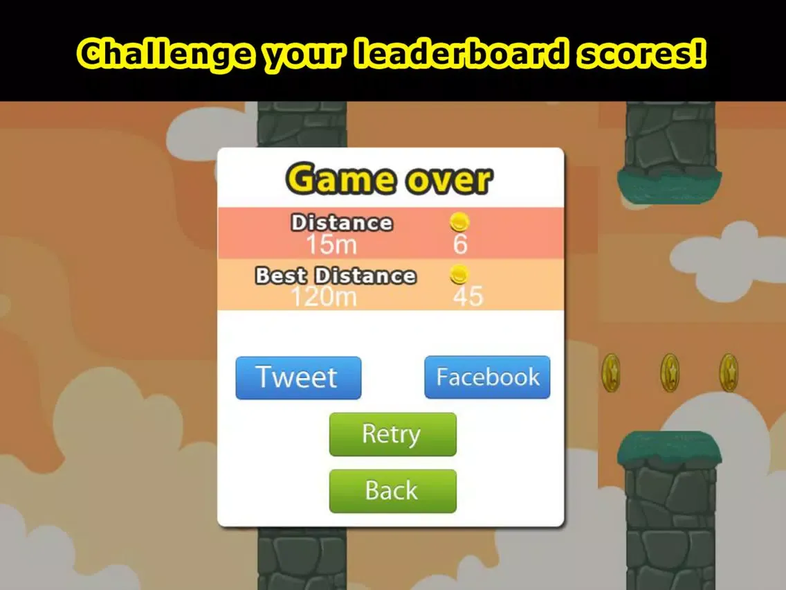 A Flappy Dodo - Flying Adventure iPad スクリーンショット