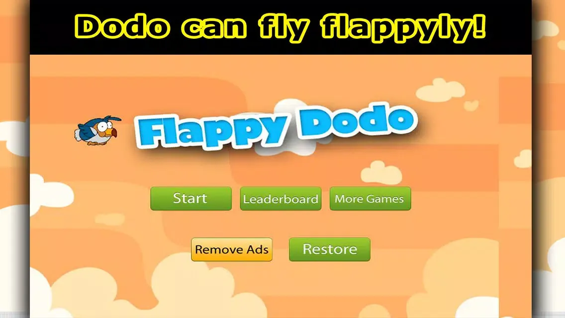 A Flappy Dodo - Flying Adventure スクリーンショット