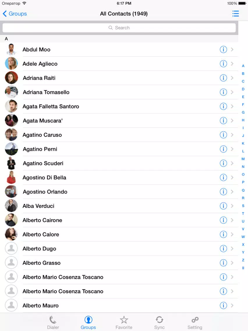 iContactsPro+ - Advanced Contact & Group Manager iPad  Screenshots
