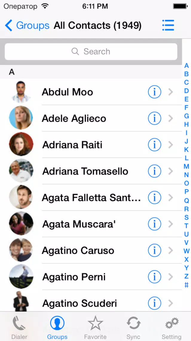 iContactsPro+ - Advanced Contact & Group Manager Screenshots