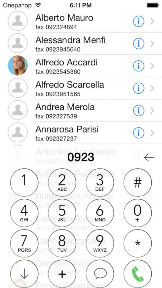 Tangkapan layar iContactsPro+ - Advanced Contact & Group Manager
