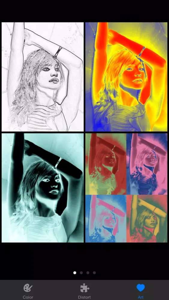 Cool Camera - Free photo booth effects live on camera,photo editor,pic collage,funny distort,art,color picture effects Screenshots