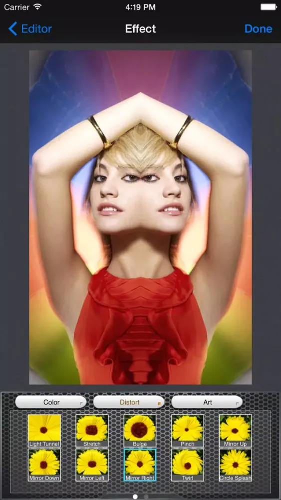 Cool Camera - Free photo booth effects live on camera,photo editor,pic collage,funny distort,art,color picture effects Screenshots