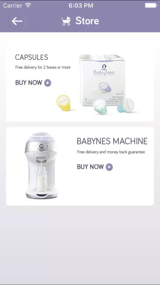 Gerber BabyNes 스크린샷