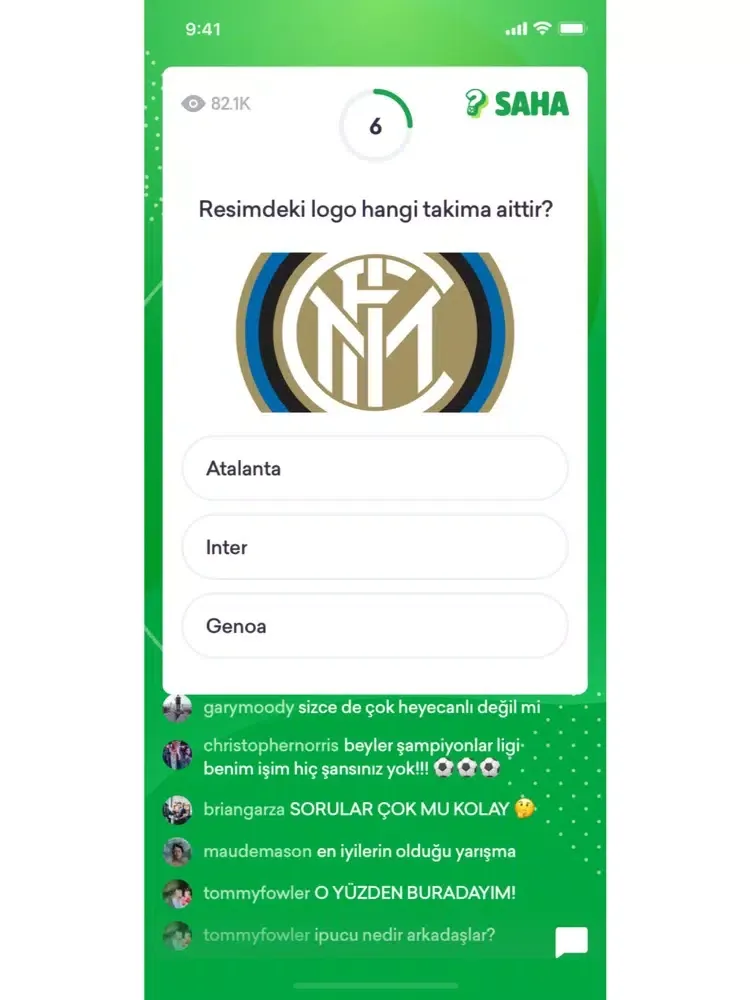 Tangkapan layar Saha Oyun iPad 