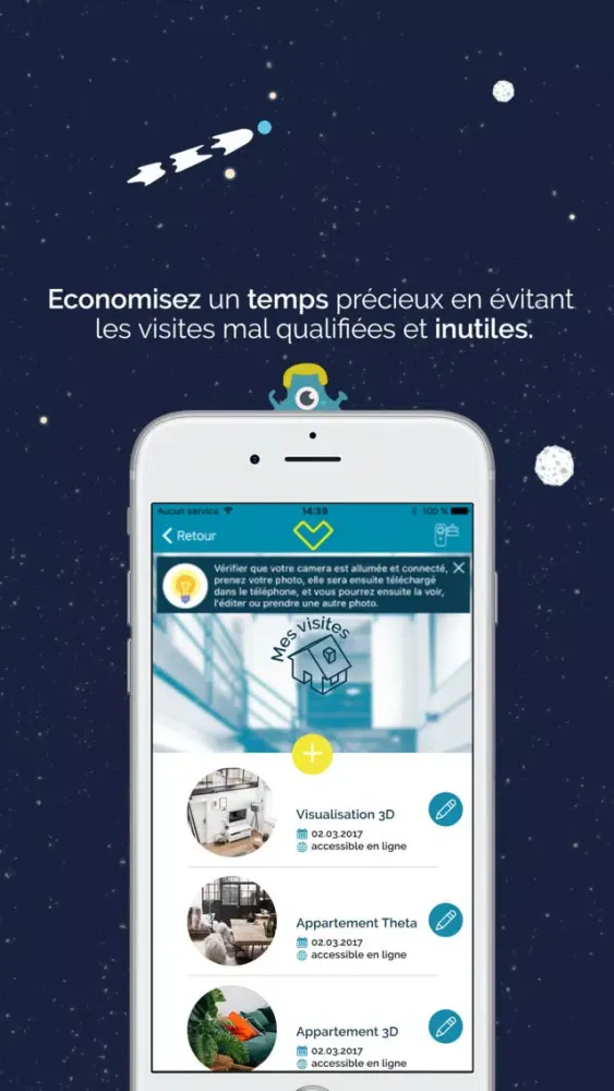 Captures d'écran de Veasyt