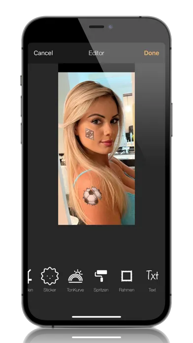 Ảnh chụp màn hình của MyCoolPhoto dt. Fußball