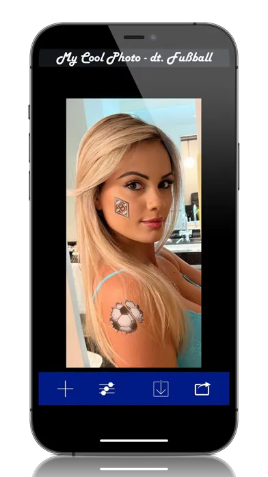 Ảnh chụp màn hình của MyCoolPhoto dt. Fußball