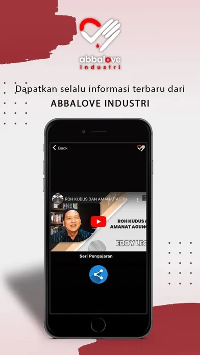 Tangkapan skrin Abbalove Industri