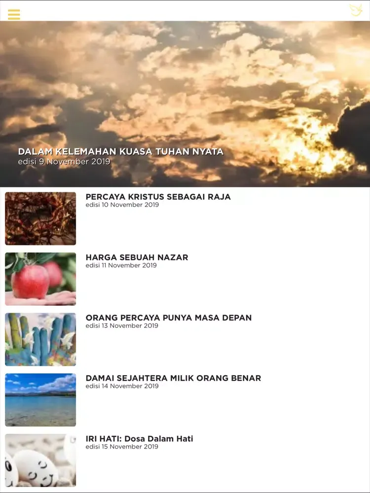 Zrzuty ekranu Bethany Kendari iPad 