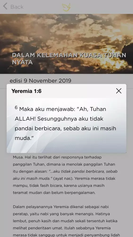Zrzuty ekranu Bethany Kendari