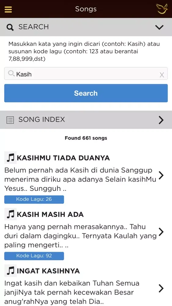 Zrzuty ekranu Bethany Kendari