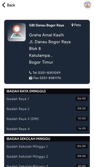 GBI Danau Bogor Raya Screenshots