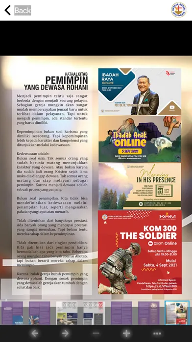 GBI Danau Bogor Raya Screenshots