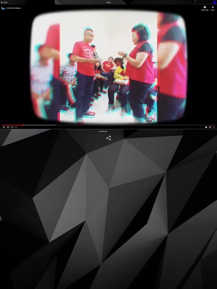 Screenshot di GPIB Gideon Depok iPad 