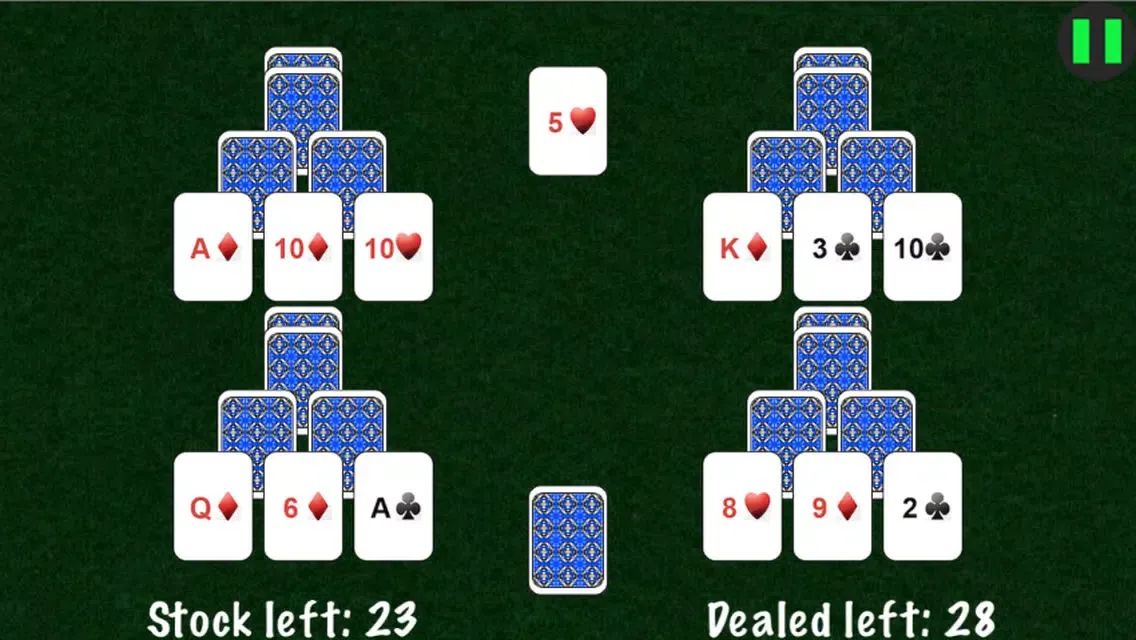 Capturas de tela do Lucky Solitaire Free