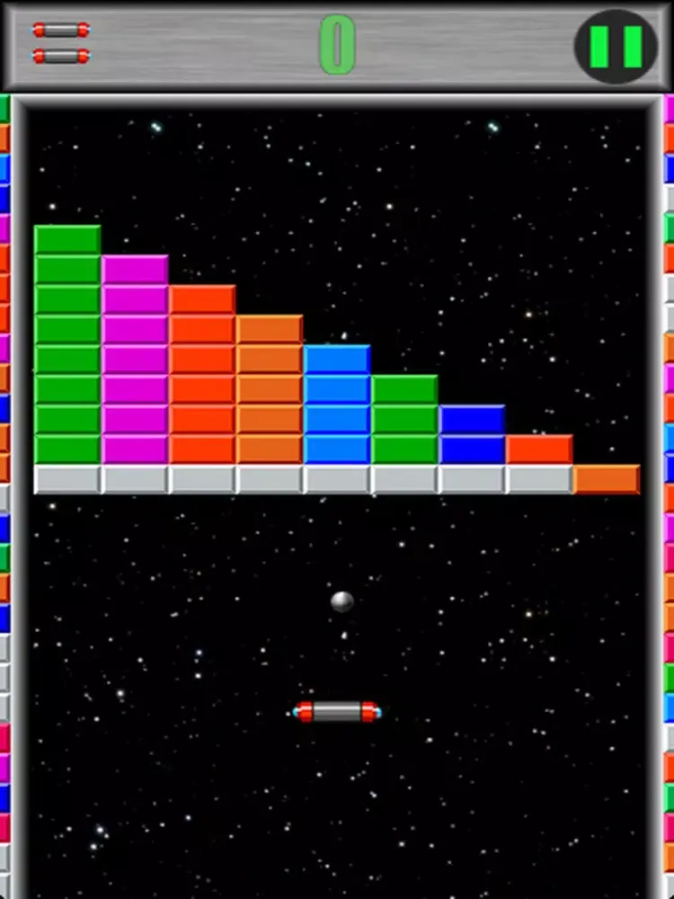 Ảnh chụp màn hình của Retro Wall Breaker Lite iPad 