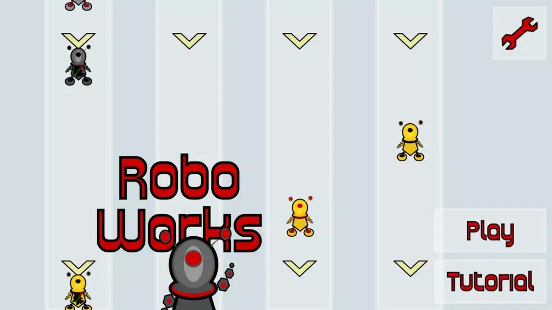 Ảnh chụp màn hình của Iron Robot Madness