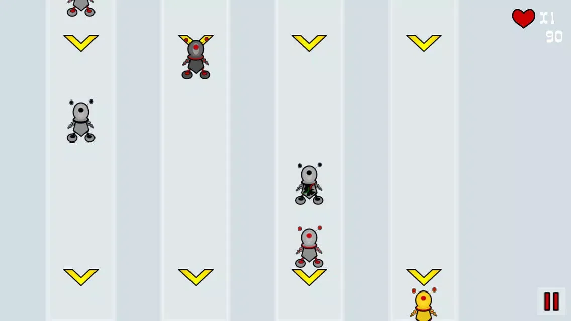 Ảnh chụp màn hình của Iron Robot Madness