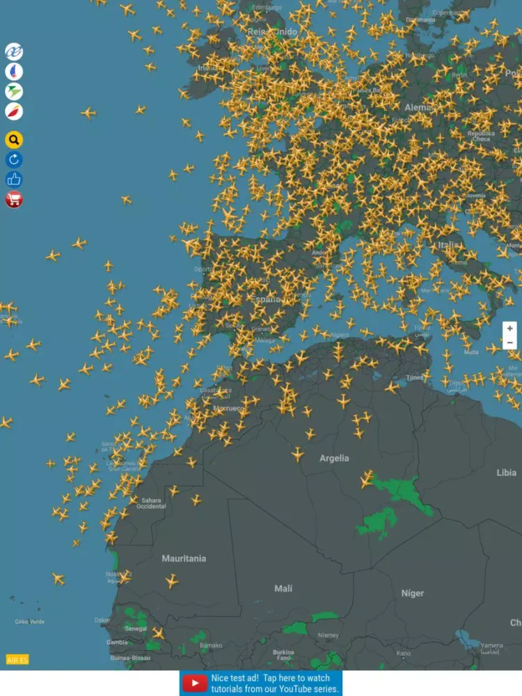 Air DE : Flug tracker iPad  Screenshots