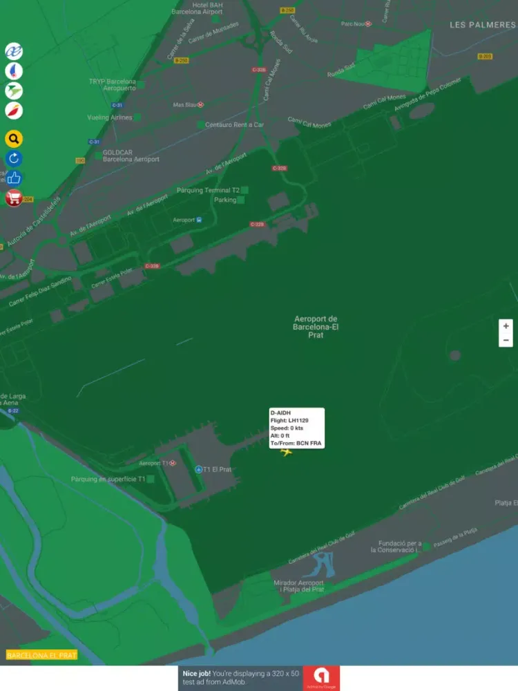 Air DE : Flug tracker iPad  Screenshots