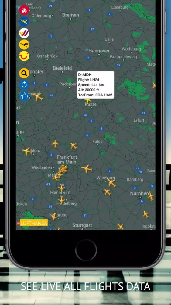 Air DE : Flug tracker Screenshots
