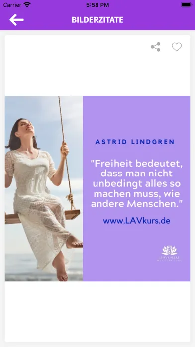 Capturas de pantalla de 365 Zitate von Ilona Selke