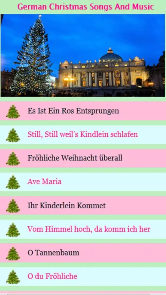 Capturas de pantalla de German Christmas Songs and Carols