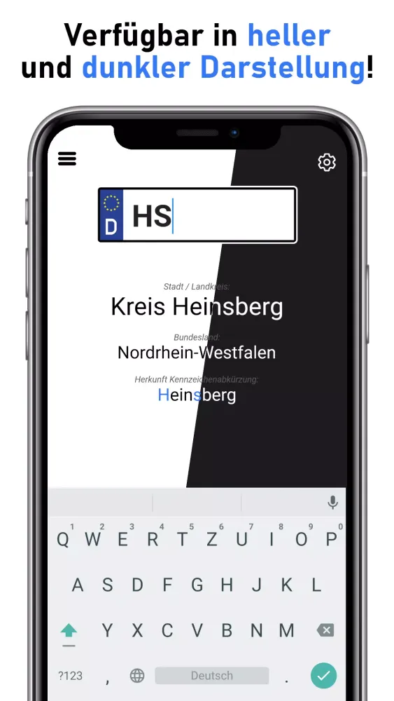 Kennzeichen Deutschland سکرین شاٹس