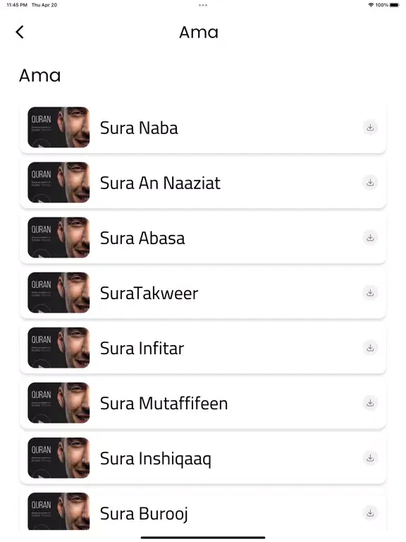 Capturas de pantalla de Pocket Muslim iPad 