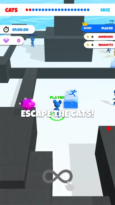 Capturas de tela do Cat and Mouse .io