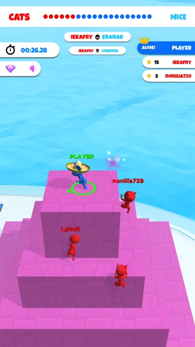 Capturas de tela do Cat and Mouse .io
