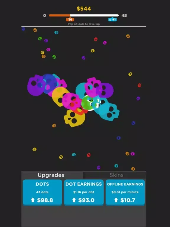 Dot Pop! iPad  स्क्रीनशॉट