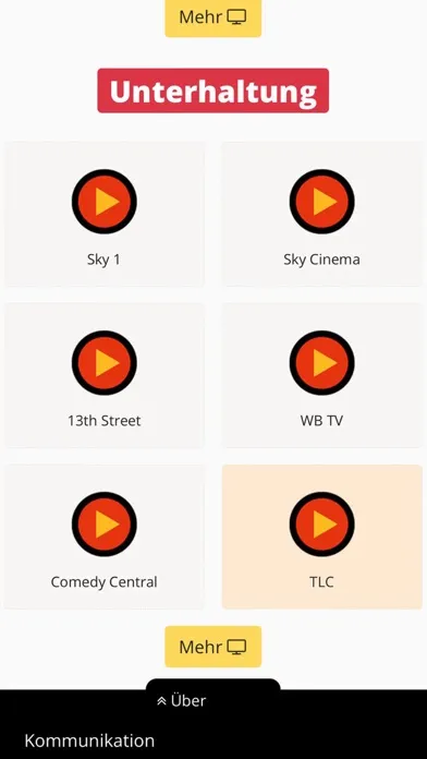 Capturas de pantalla de Deutsches Live TV guide