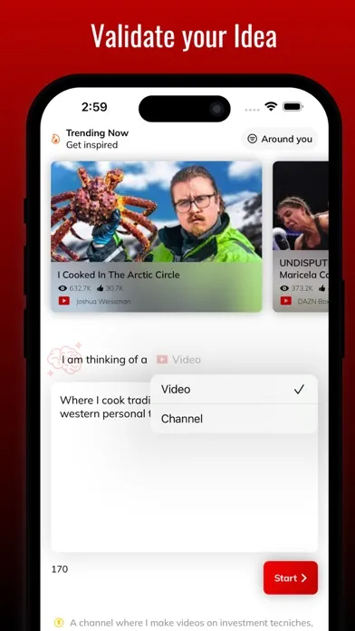 Ảnh chụp màn hình của RankU: for YouTube Creators
