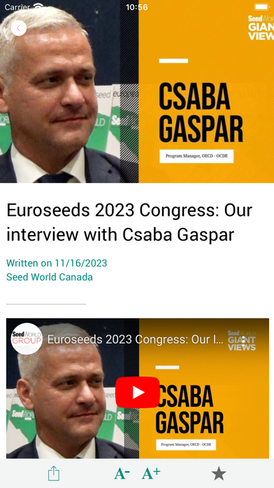 Seed World Canada स्क्रीनशॉट