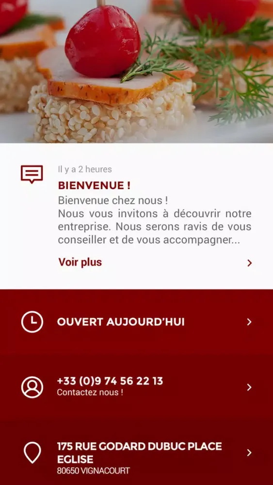 Maison Géron Traiteur應用截圖