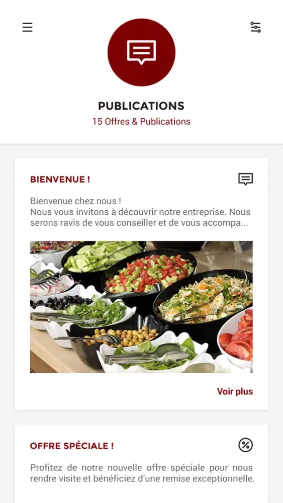 Maison Géron Traiteur應用截圖