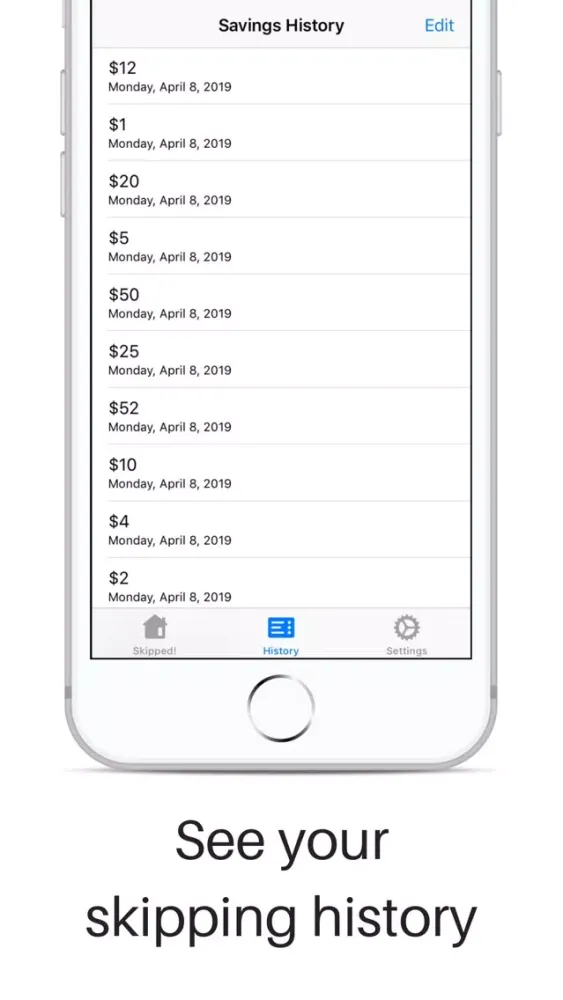 Screenshot di iSkippedIt | Save Money