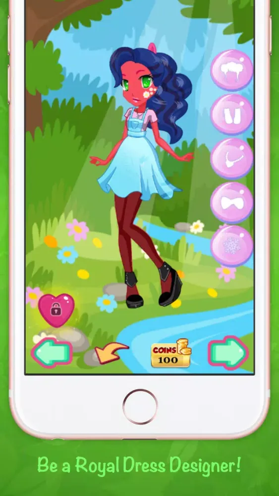 Tangkapan layar Poke Girl Chiffon Dresses Free Game